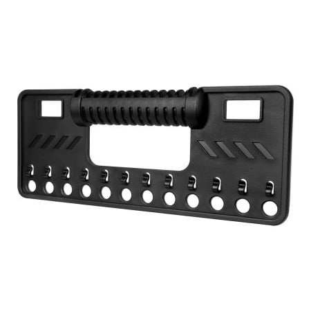 Master Lock MasterLock Replacement Padlock Caddy, Holds 12 Padlocks, Black,  S3503